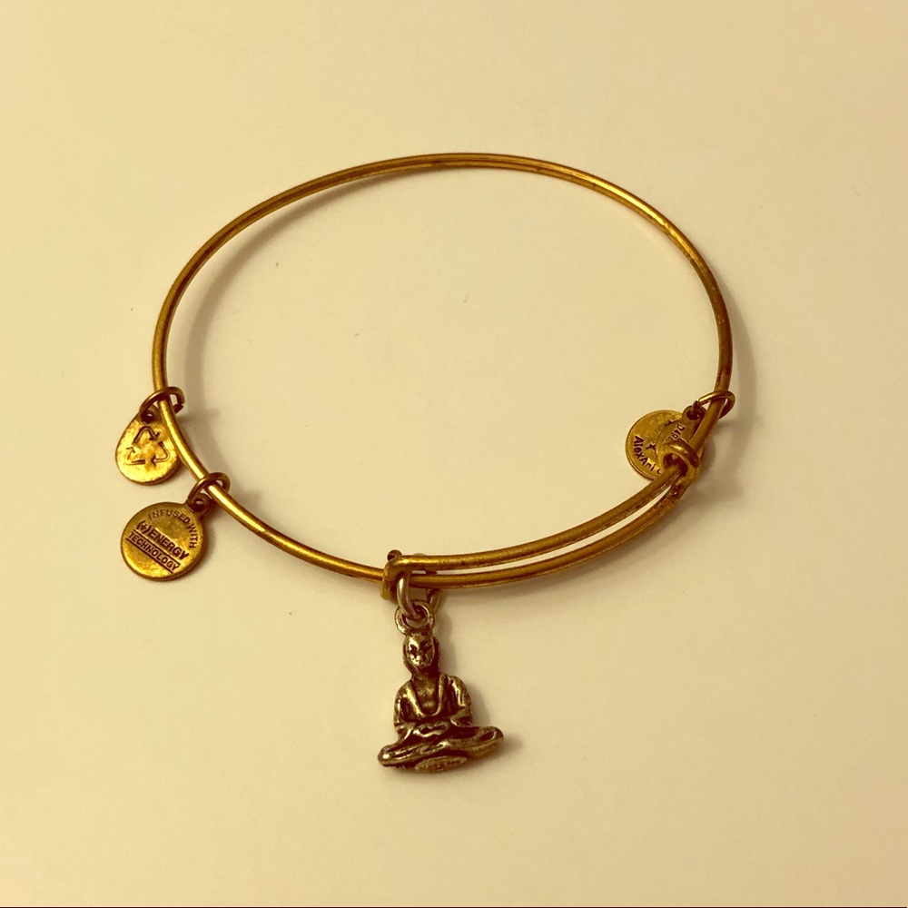 Alex and Ani Buddha Charm Bracelet